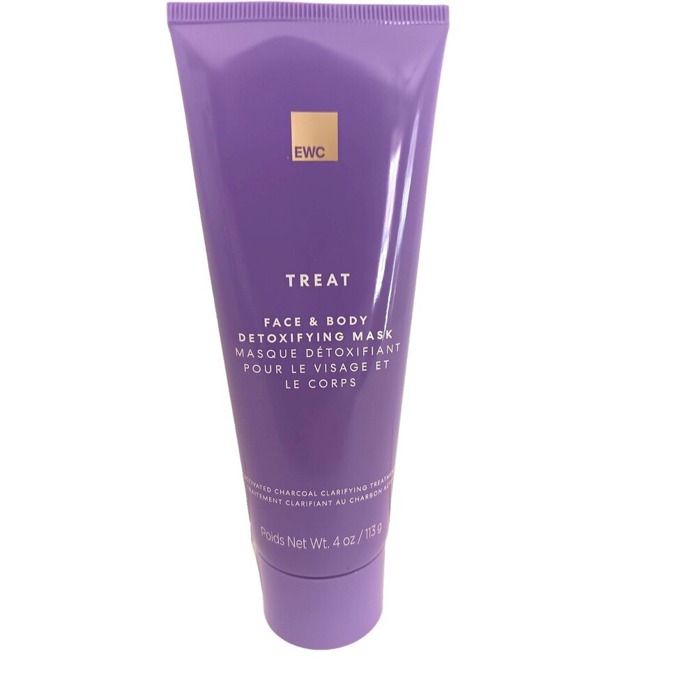 EWC Treat Face & Body Detoxifying Mask 4 oz/113 g Full Size NEW